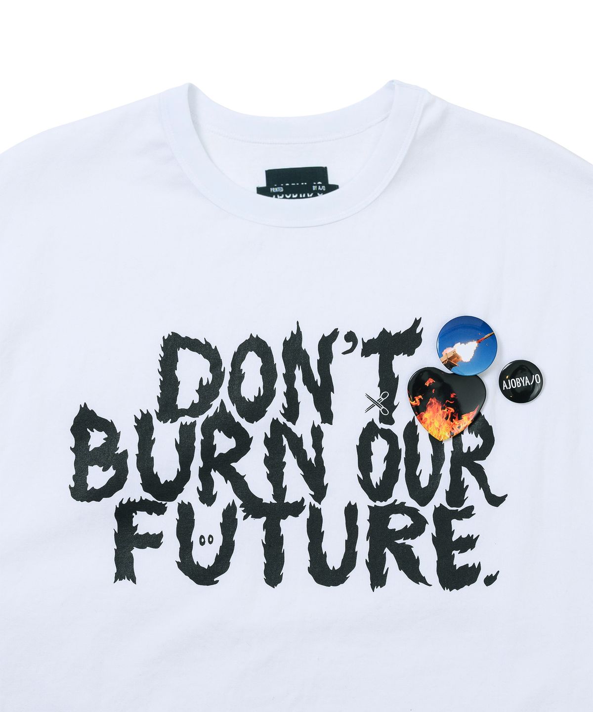 아조바이아조(AJOBYAJO) [PBA] DBOF Logo T-Shirt [WHITE]