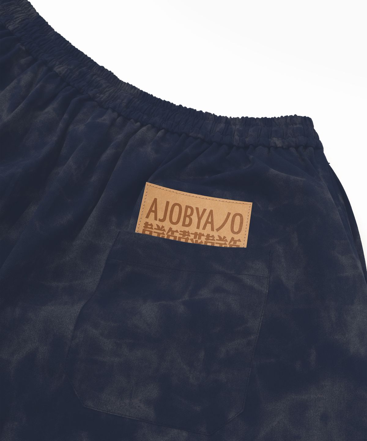 아조바이아조(AJOBYAJO) Tie-Dye Shorts [NAVY]