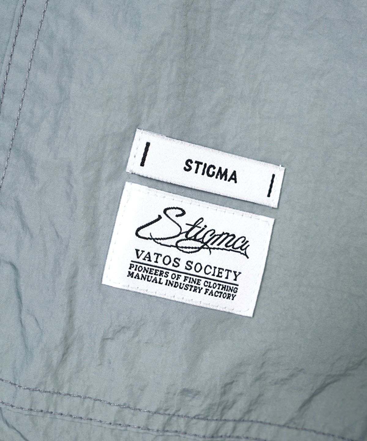 스티그마(STIGMA) 23 STITCHED WINDBREAKER GREY