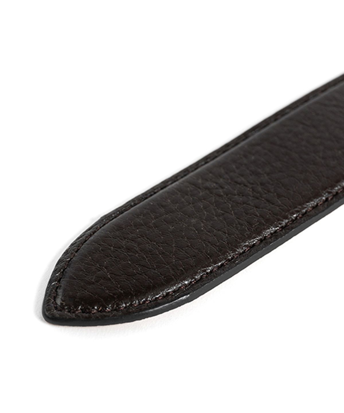 와일드 브릭스(WILD BRICKS) GR LEATHER DRESS BELT (dark brown)