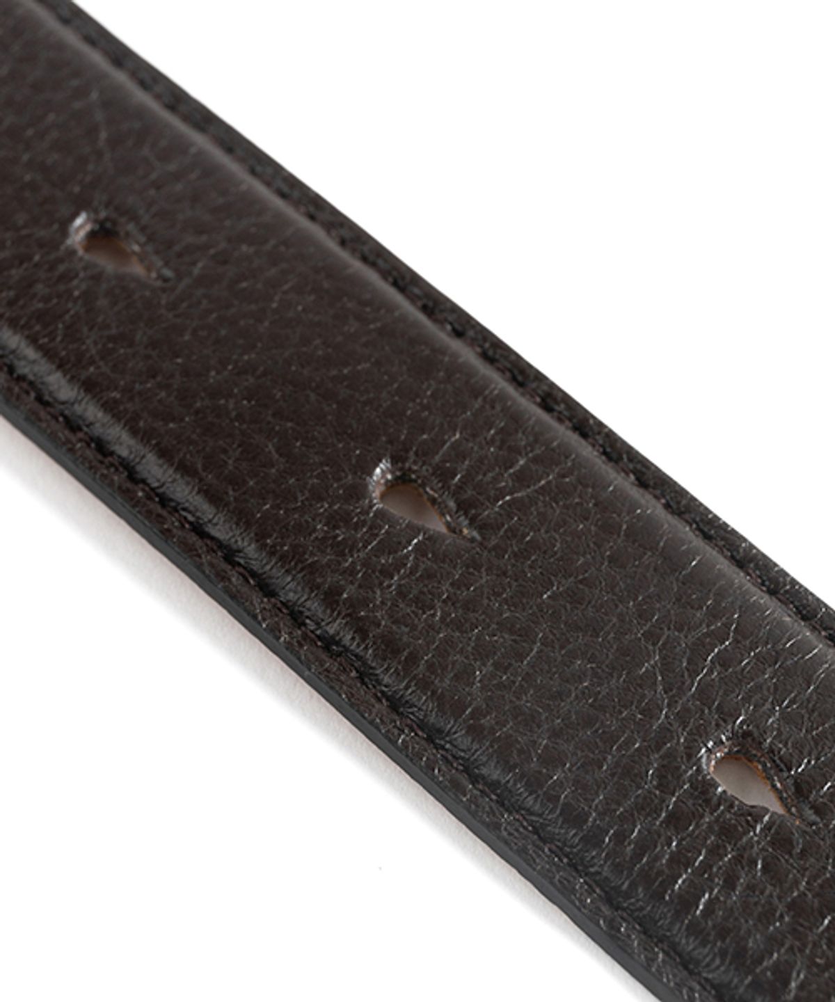 와일드 브릭스(WILD BRICKS) GR LEATHER DRESS BELT (dark brown)