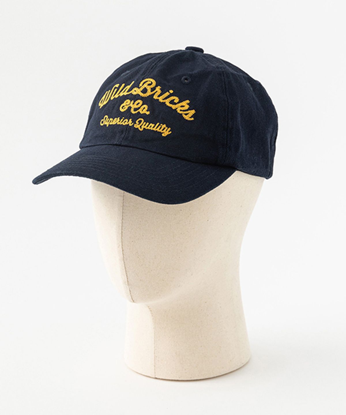 와일드 브릭스(WILD BRICKS) CT CHAIN STITCH LOGO CAP (navy)
