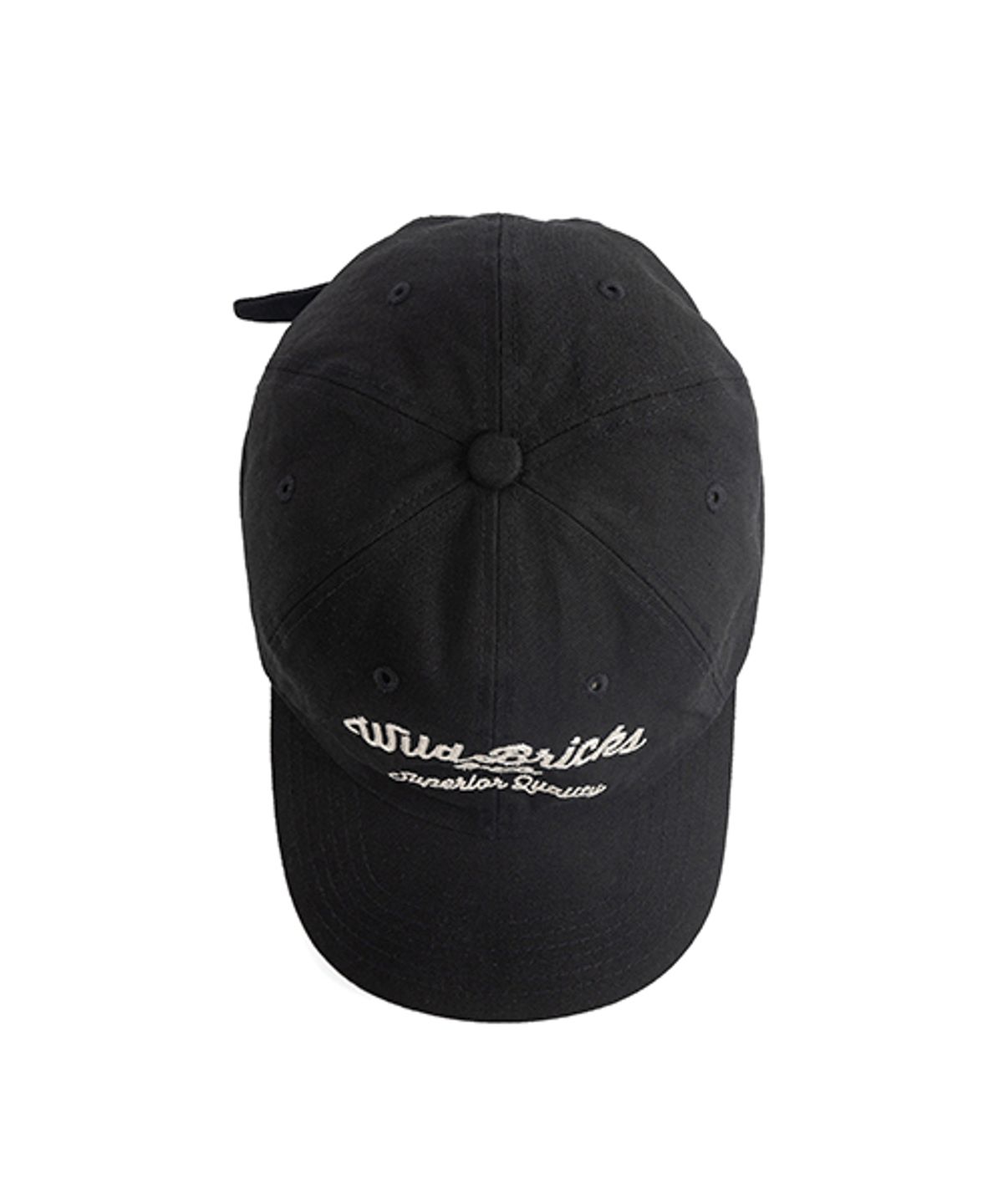 와일드 브릭스(WILD BRICKS) CT CHAIN STITCH LOGO CAP (black)