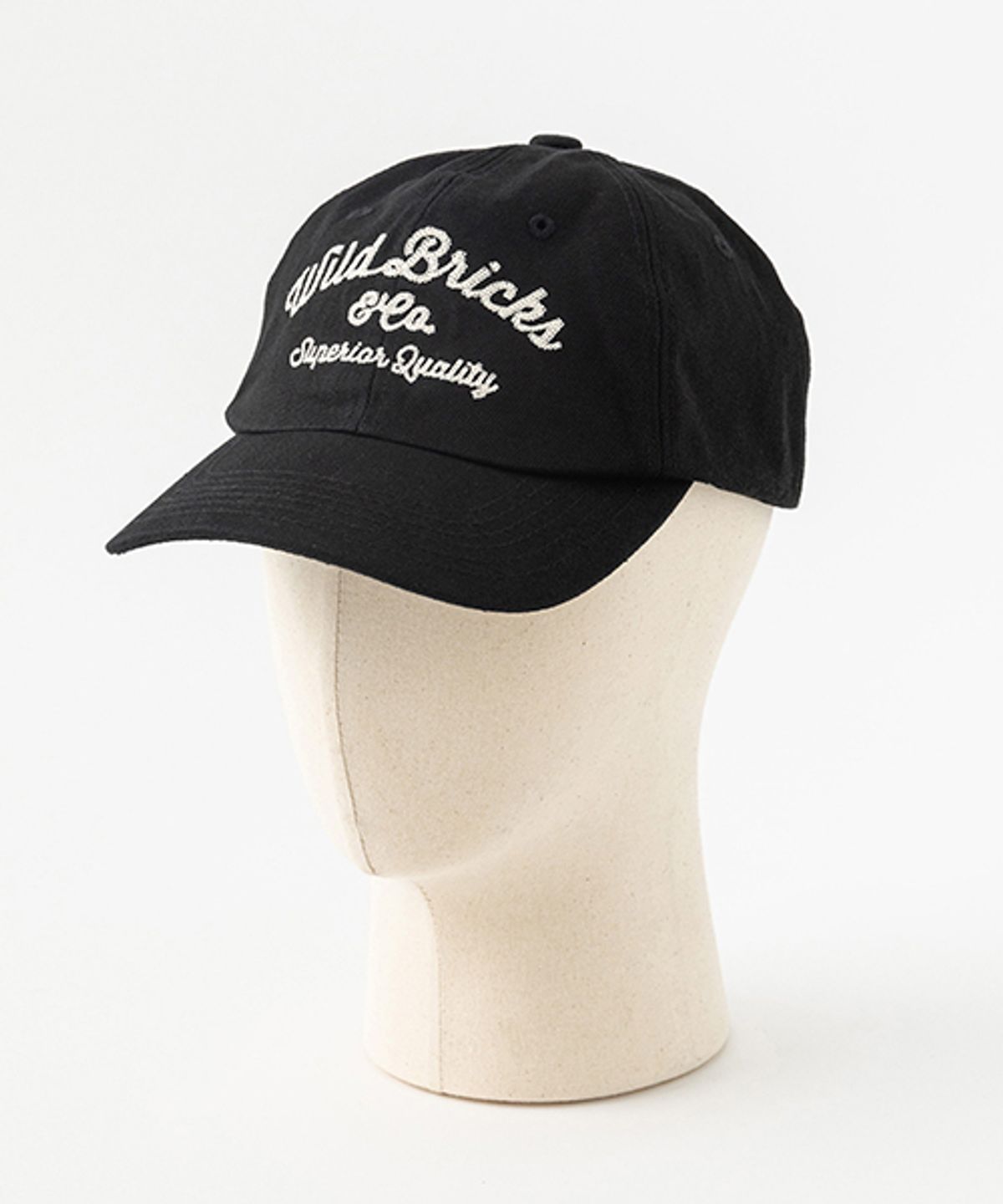 와일드 브릭스(WILD BRICKS) CT CHAIN STITCH LOGO CAP (black)