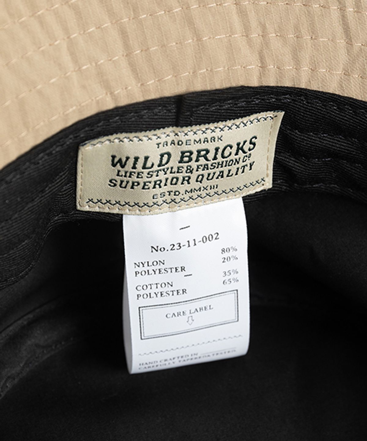 와일드 브릭스(WILD BRICKS) RS JUNGLE BUCKET HAT (beige)