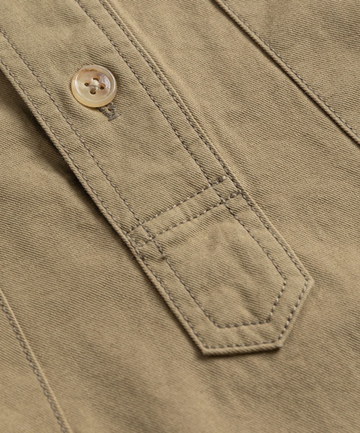 와일드 브릭스(WILD BRICKS) LW MILITARY PULLOVER SHIRT (olive)