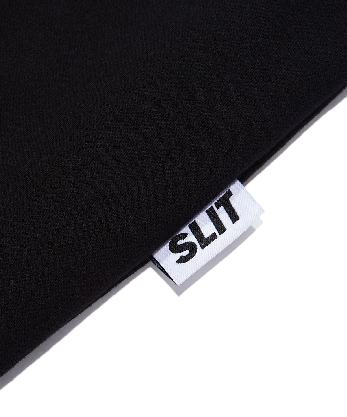 에스릿 스튜디오(SLIT STUDIO) STSD 아치 로고 후드 블랙