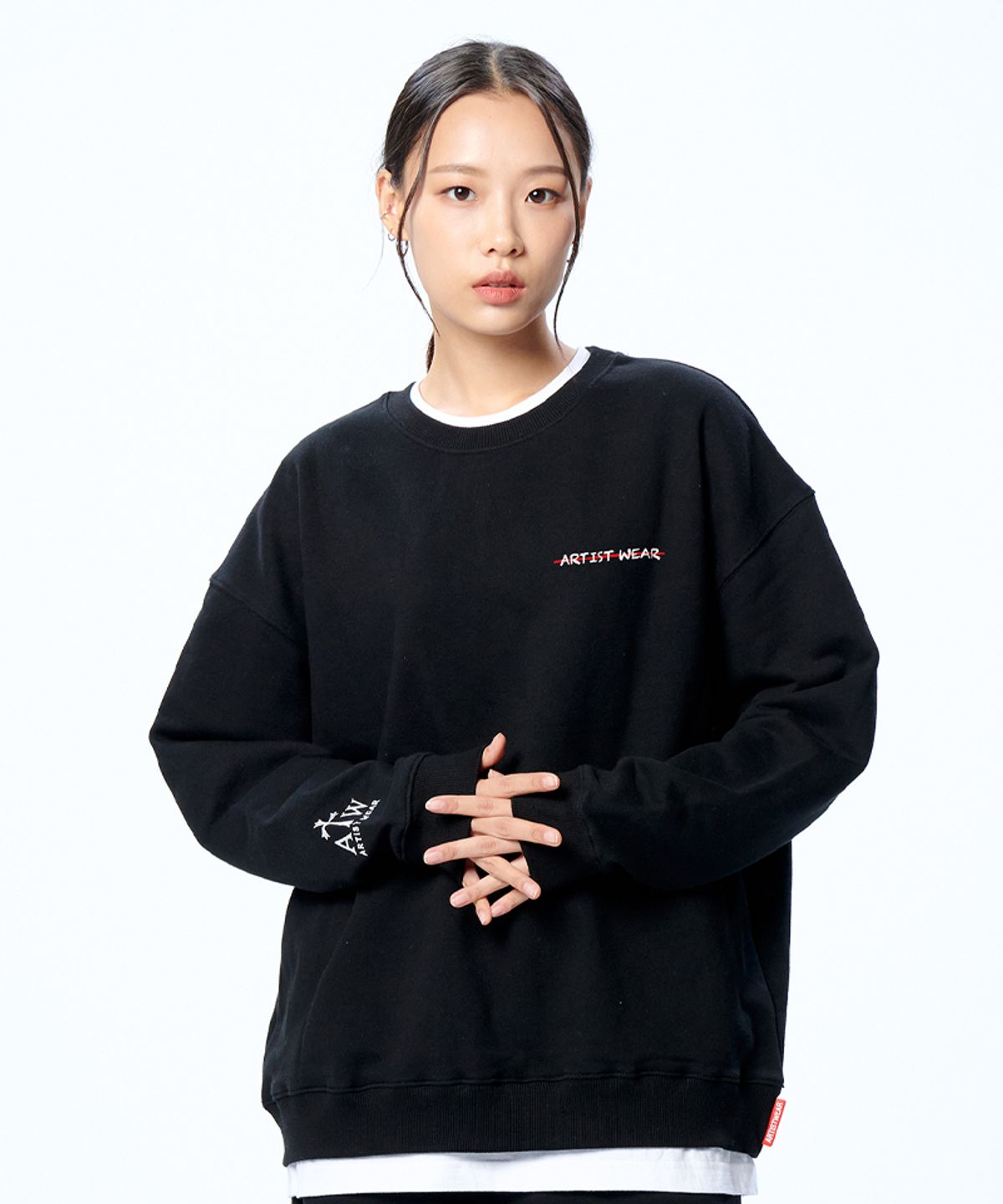 아티스트웨어(ARTISTWEAR) [ATW X 아트랩차차] 포에버씽크 맨투맨