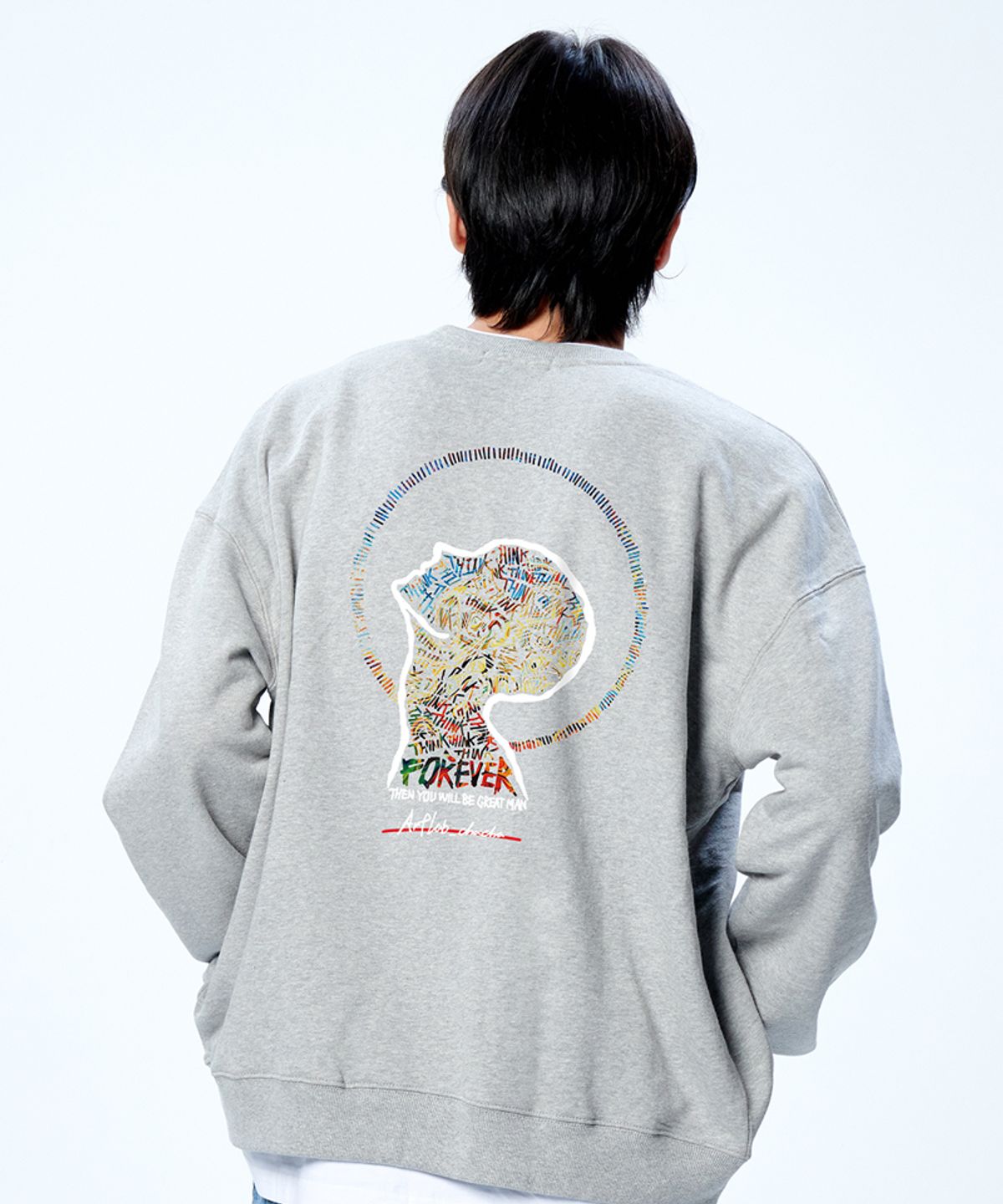 아티스트웨어(ARTISTWEAR) [ATW X 아트랩차차] 포에버씽크 맨투맨