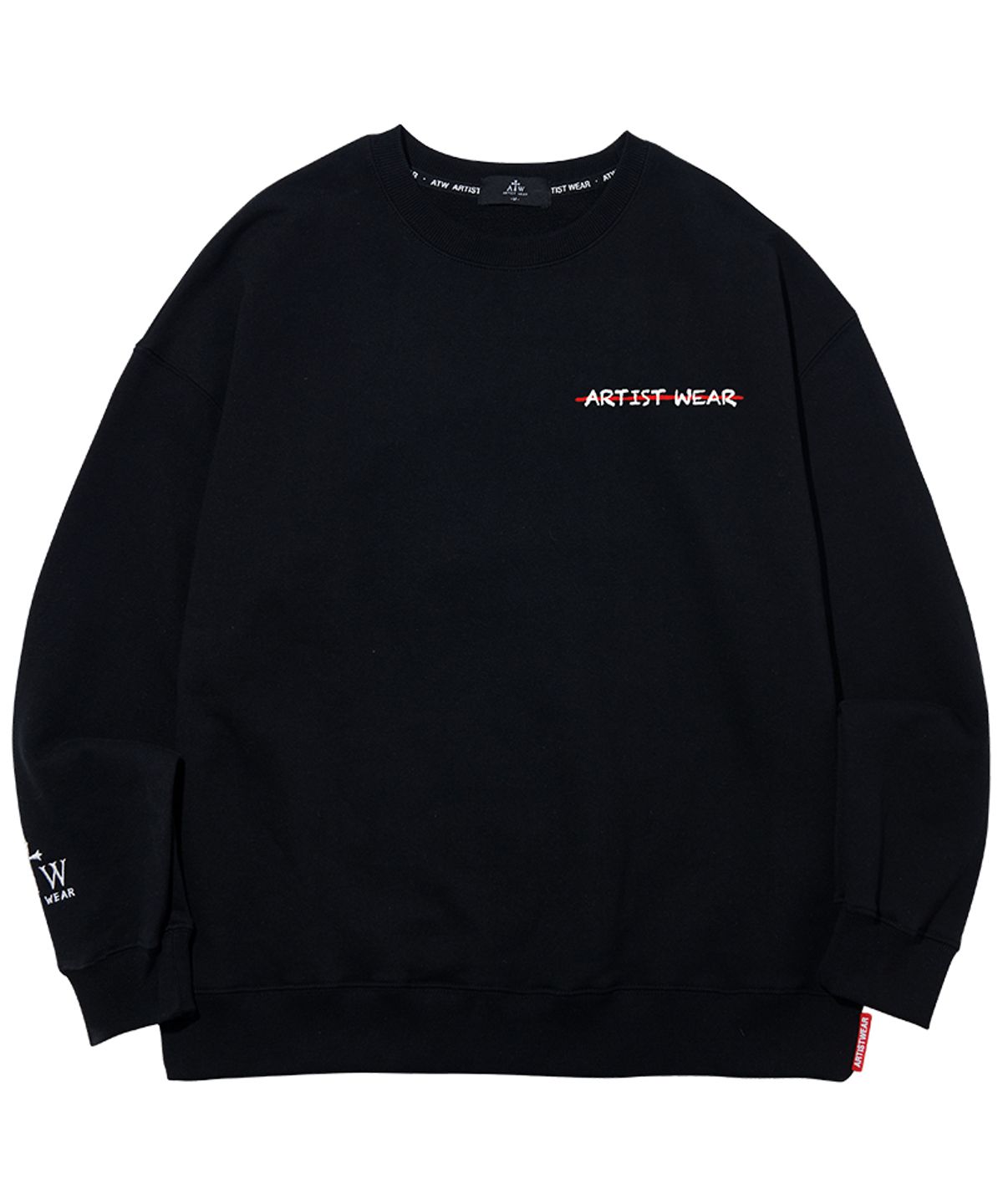 아티스트웨어(ARTISTWEAR) [ATW X 아트랩차차] 포에버씽크 맨투맨