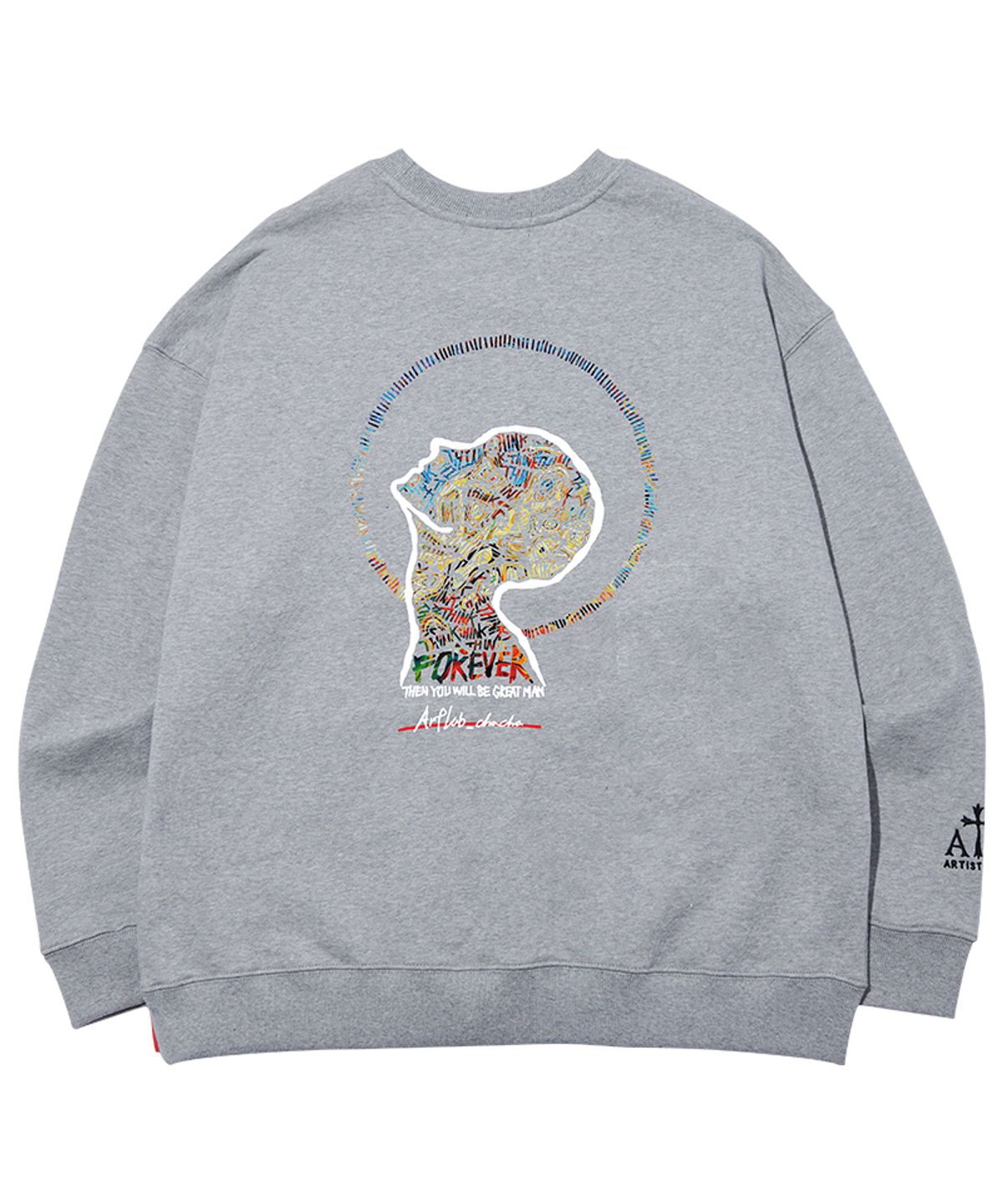 아티스트웨어(ARTISTWEAR) [ATW X 아트랩차차] 포에버씽크 맨투맨