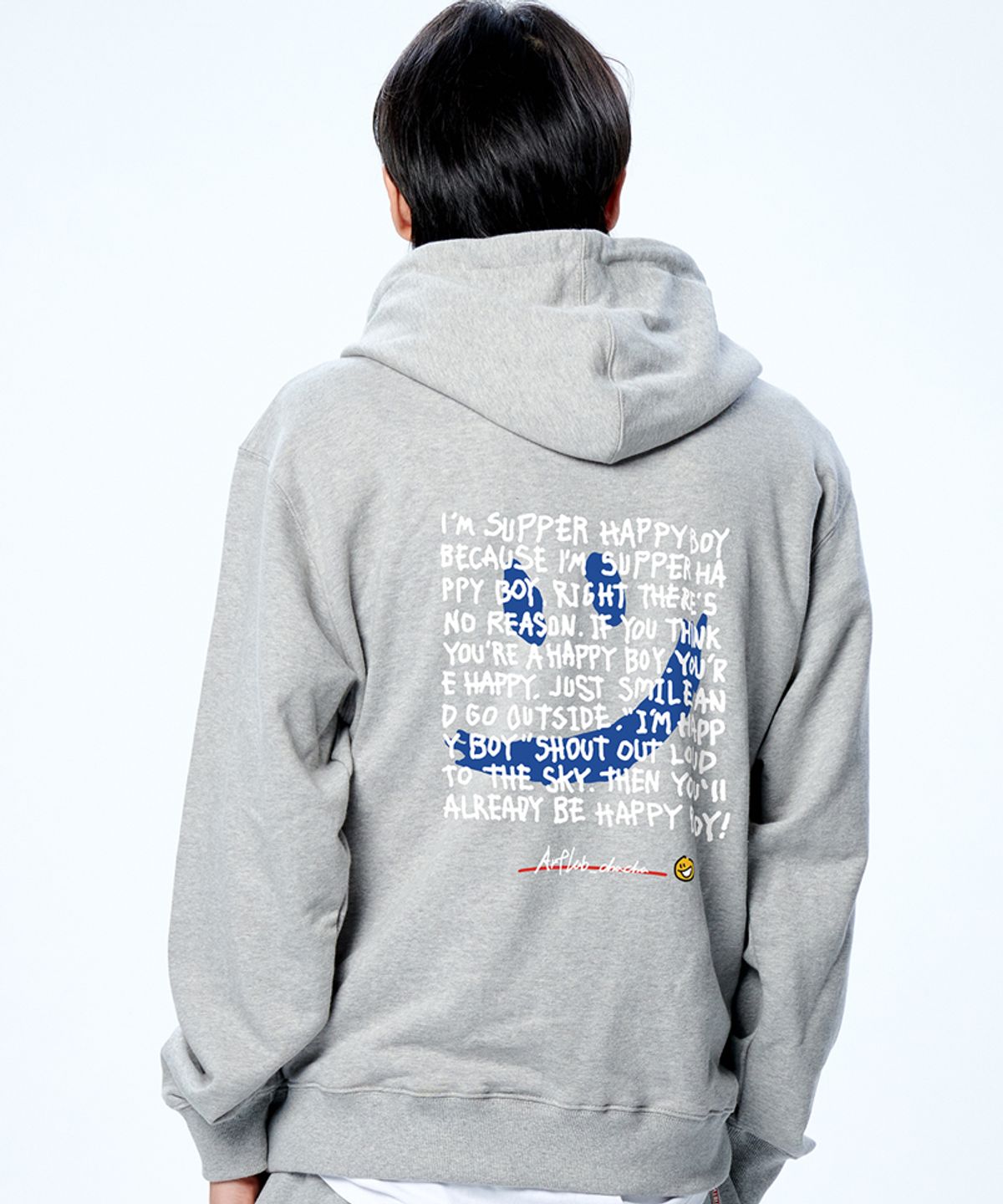 아티스트웨어(ARTISTWEAR) [ATW X 아트랩차차] 수퍼해피 후드티
