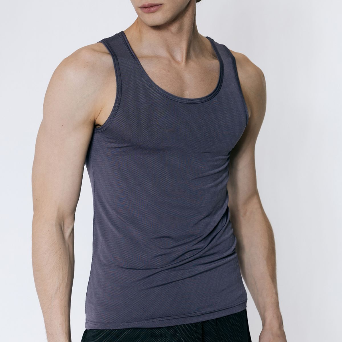 테라우드 홈웨어(TERAWOOD HOMEWEAR) 남성용 인팅 쿨링 인견 런닝 5종