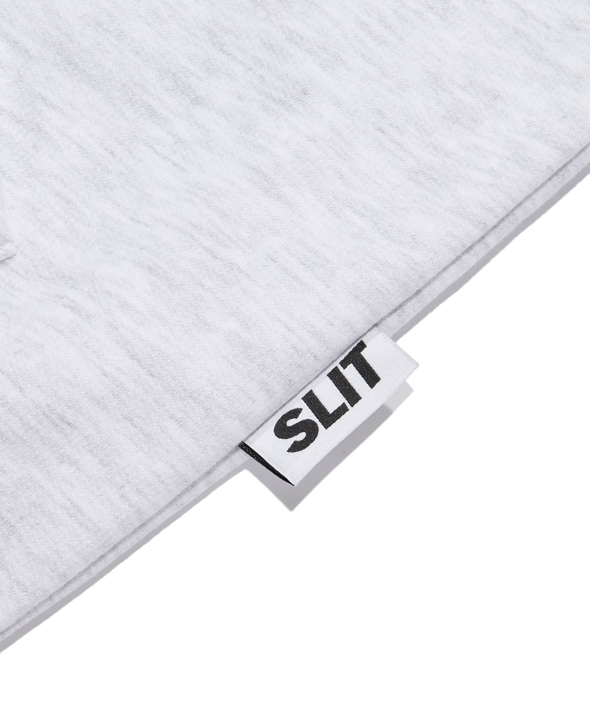 에스릿 스튜디오(SLIT STUDIO) STSD 아치 로고 후드 멜란지 그레이