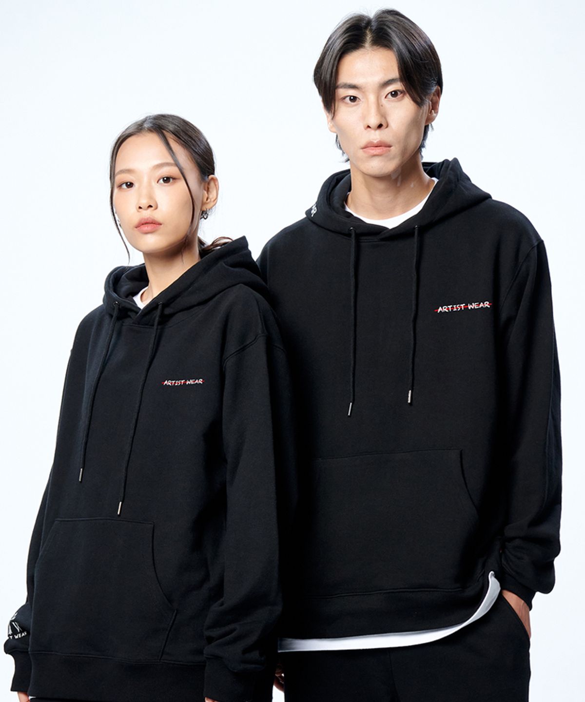 아티스트웨어(ARTISTWEAR) [ATW X 아트랩차차] 포에버씽크 후드티