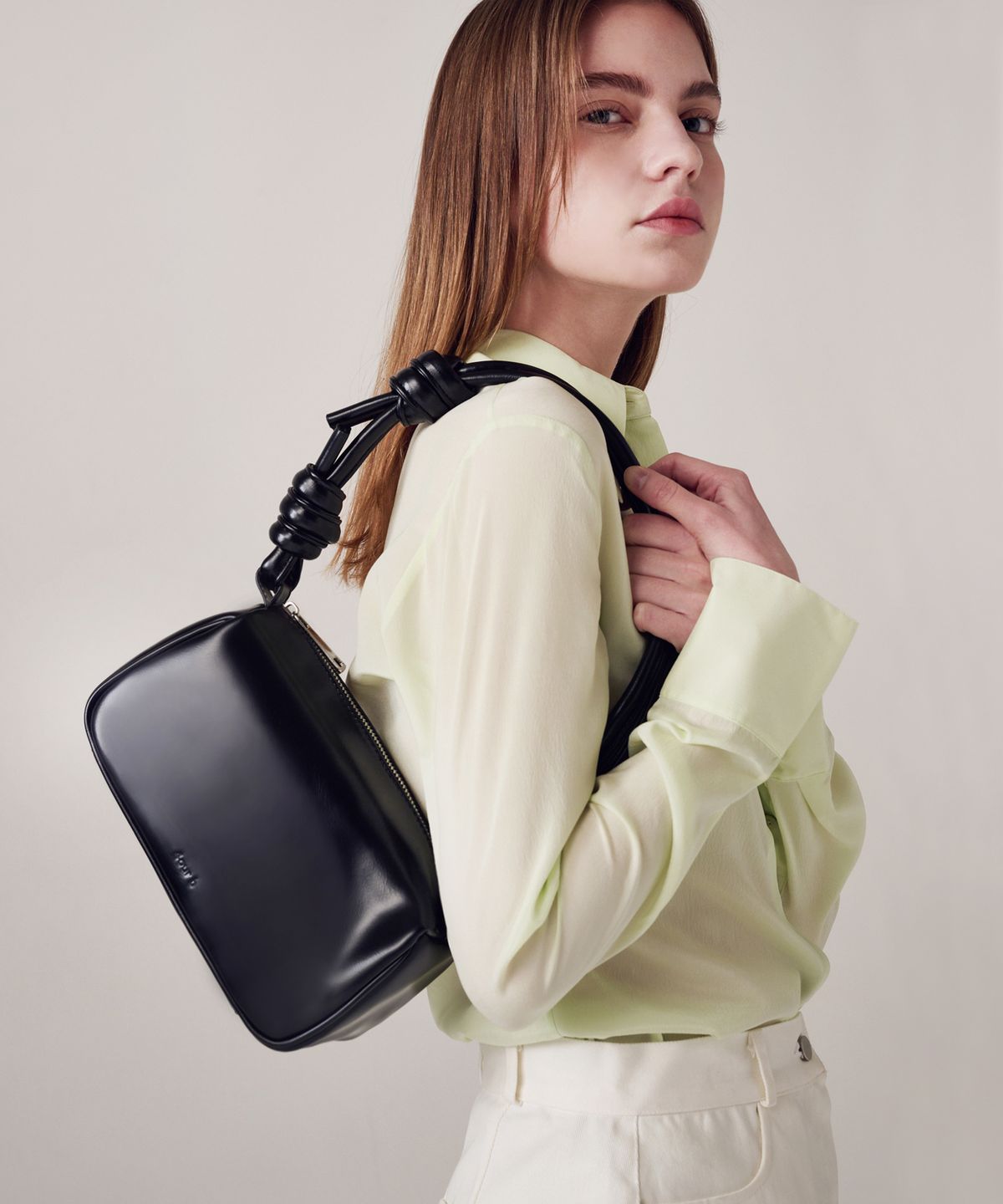 사비(4OUR B) Poling Bag Black