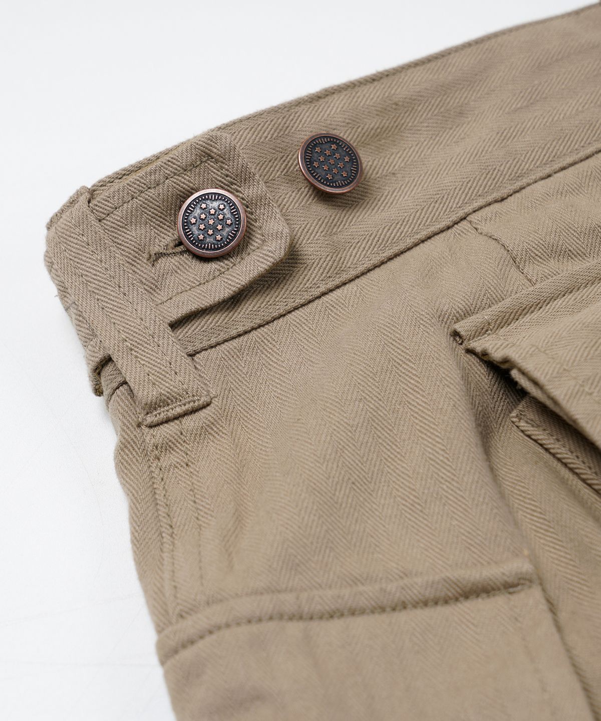 프리즘웍스(FRIZMWORKS) P44 HBT MONKEY PANTS _ DESERT