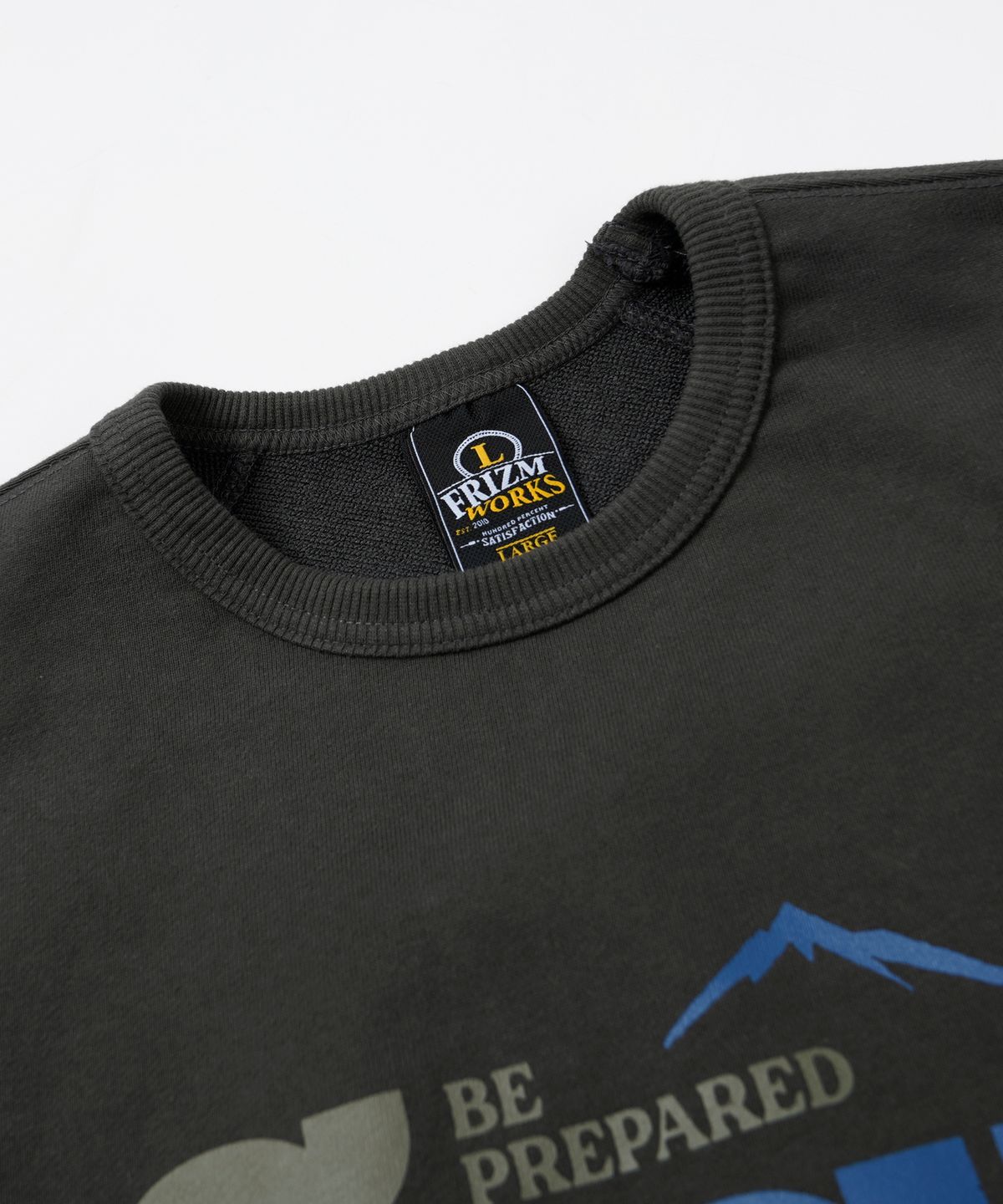 프리즘웍스(FRIZMWORKS) SCOUT SWEATSHIRT _ CHARCOAL