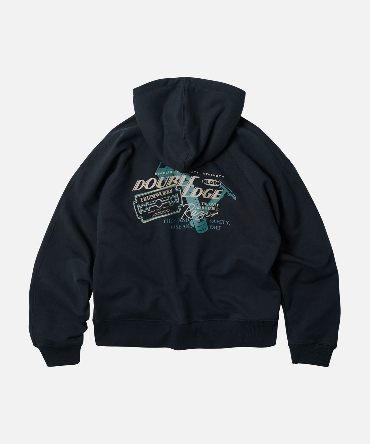 프리즘웍스(FRIZMWORKS) RAZOR BLADE HOODY _ NAVY