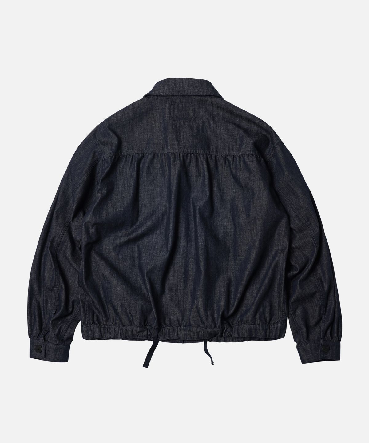 프리즘웍스(FRIZMWORKS) SHIRRING TRUCKER JACKET _ INDIGO