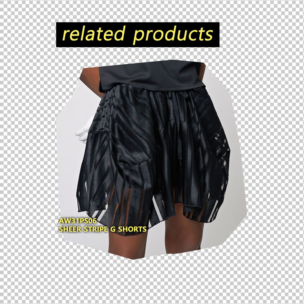애스플래폼(ATHPLATFORM) AW31TH01 크롭 폴로 G 셔츠_블랙