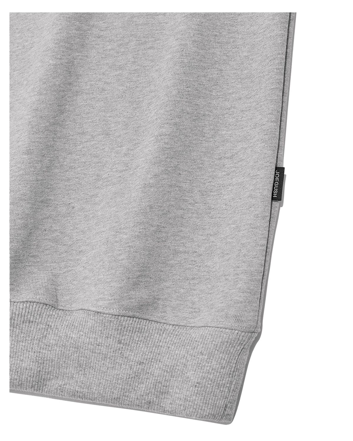 조거쉬(JOEGUSH) My cat is Rockstar Sweatshirts (Grey/Black)