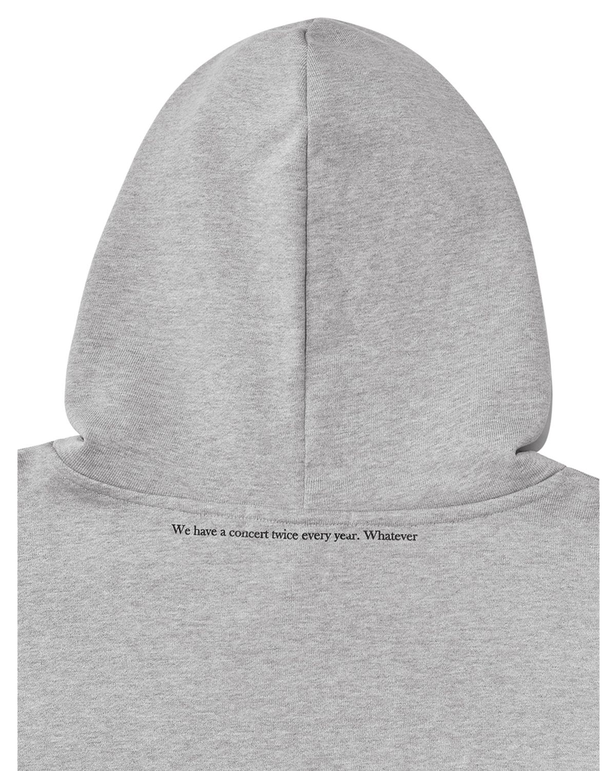 조거쉬(JOEGUSH) My cat is Rockstar Hoodie (Grey/Black)