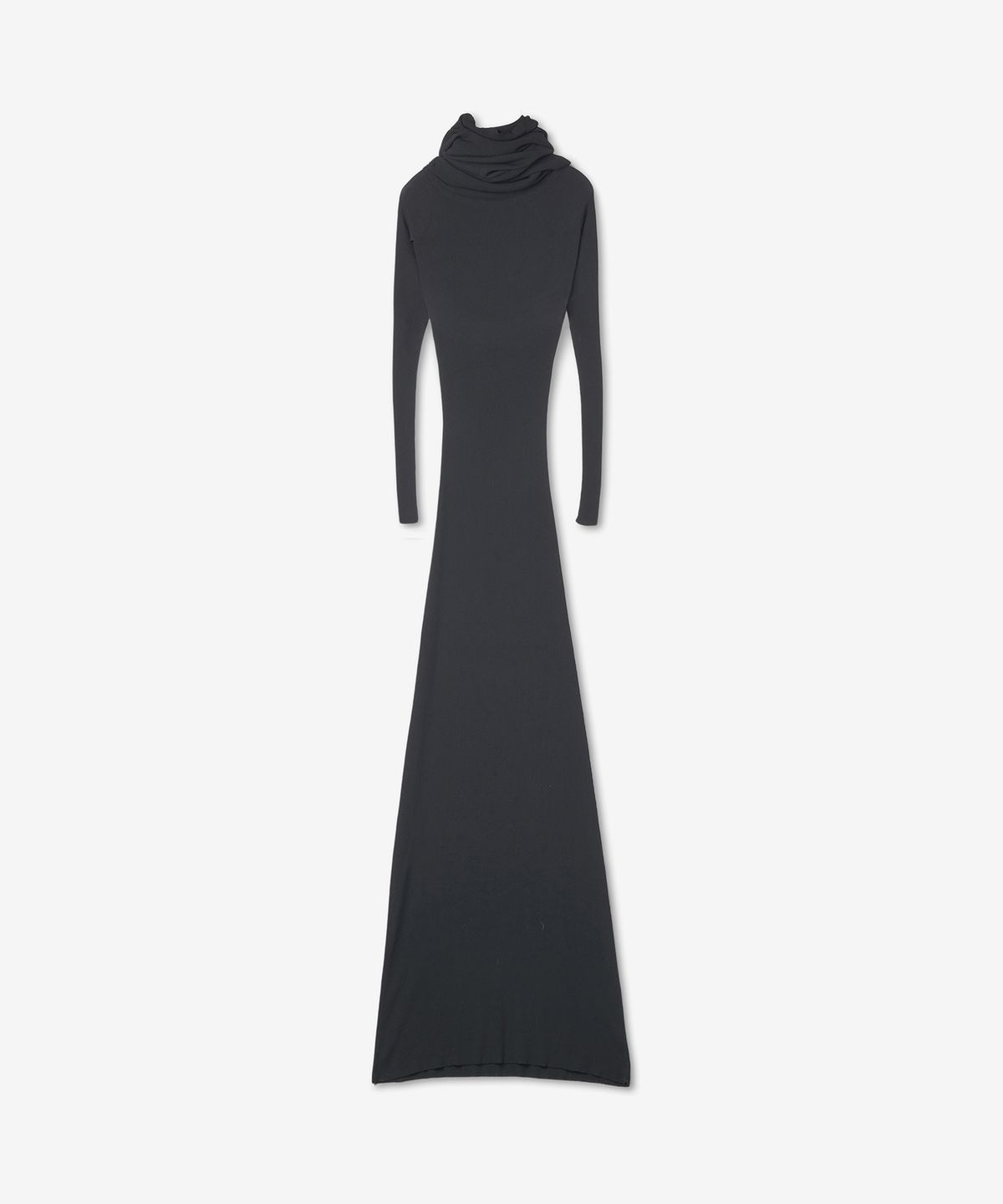 발렌시아가(BALENCIAGA) 더블 레이어드 원피스 - 블랙 / 718998T62081000