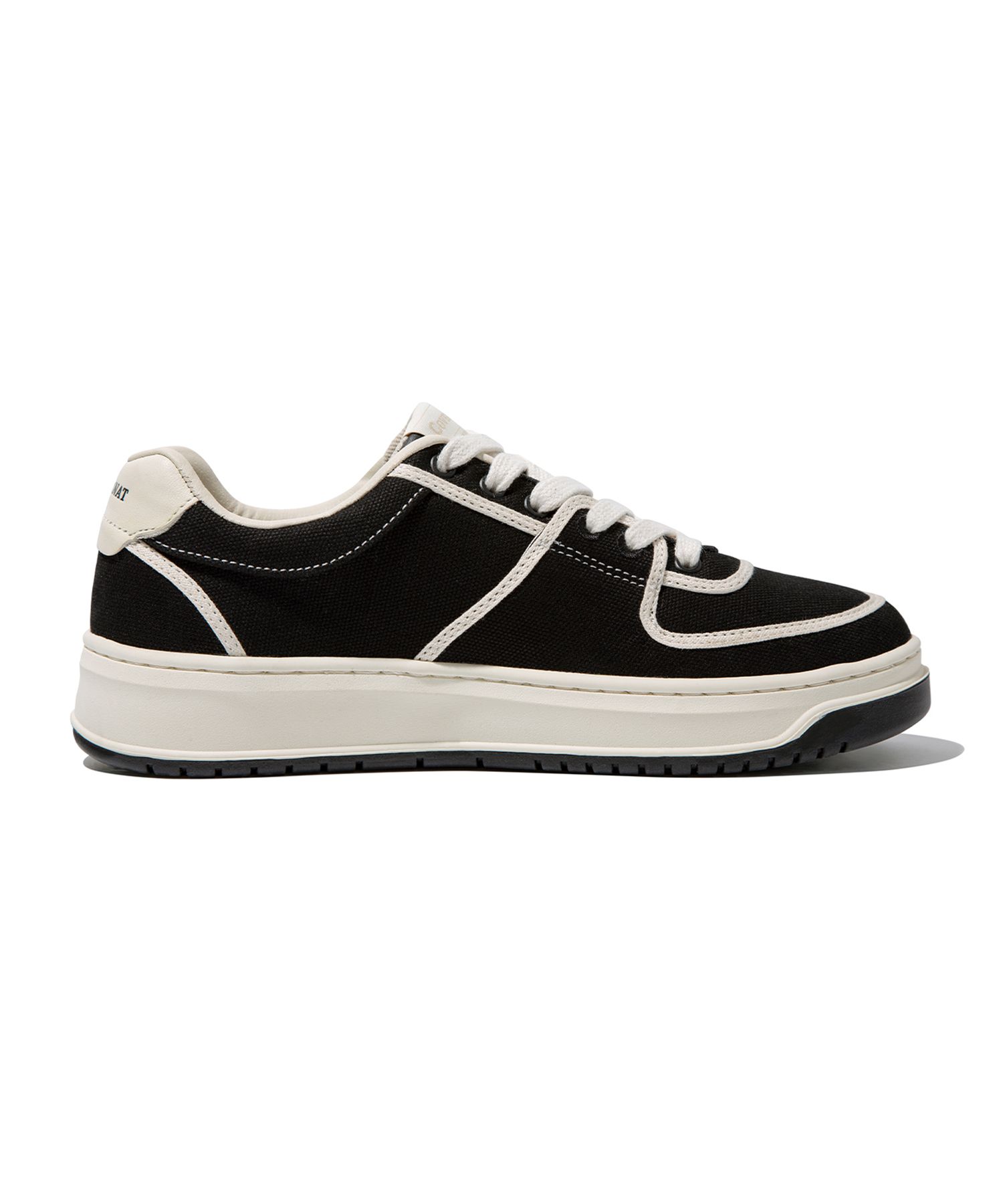 MUSINSA | COVERNAT Coat Daily Canvas Black