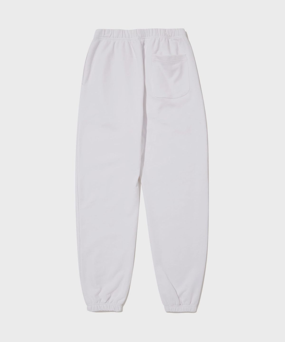 챔피온(CHAMPION) C로고 프렌치테리 밴딩 조거팬츠 White