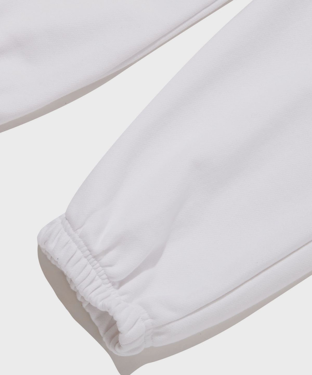 챔피온(CHAMPION) C로고 프렌치테리 밴딩 조거팬츠 White