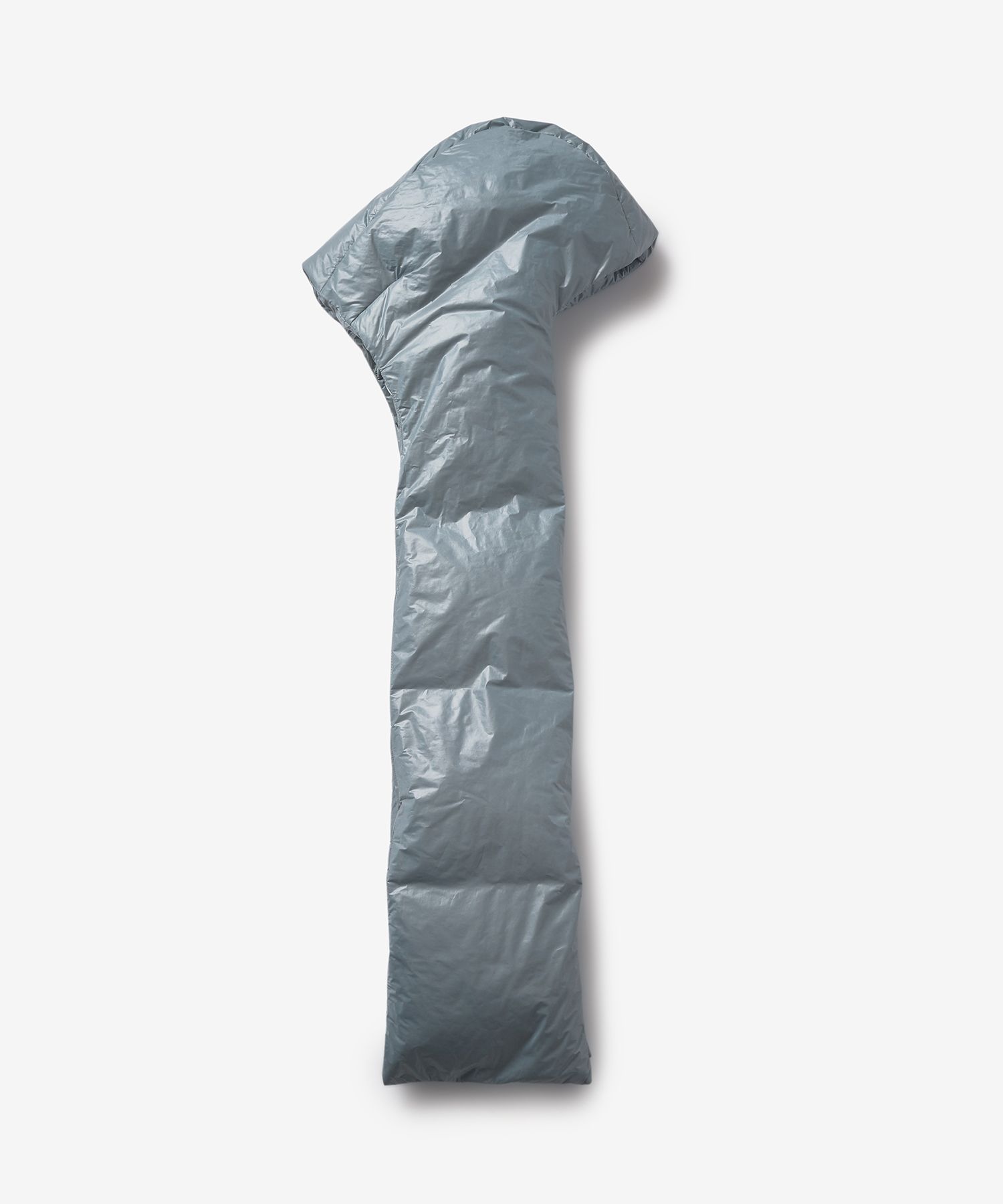 MUSINSA | JIL SANDER Recycled Nylon Down Muffler - Silver