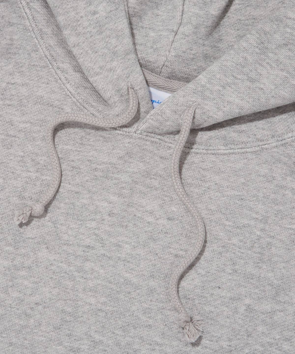 챔피온(CHAMPION) 베이직 C로고 후드 티셔츠 Normal Grey