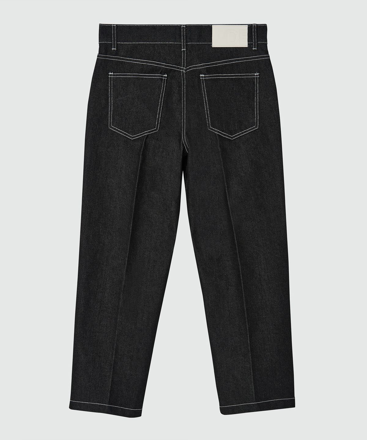 데케트(DECET) Dawn Cropped Tapered Jeans DCPT001CPBlack