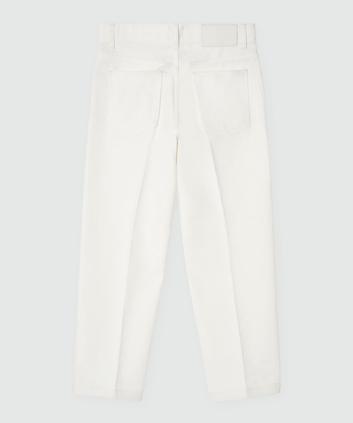 데케트(DECET) Dawn Cropped Tapered Jeans DCPT001Ivory