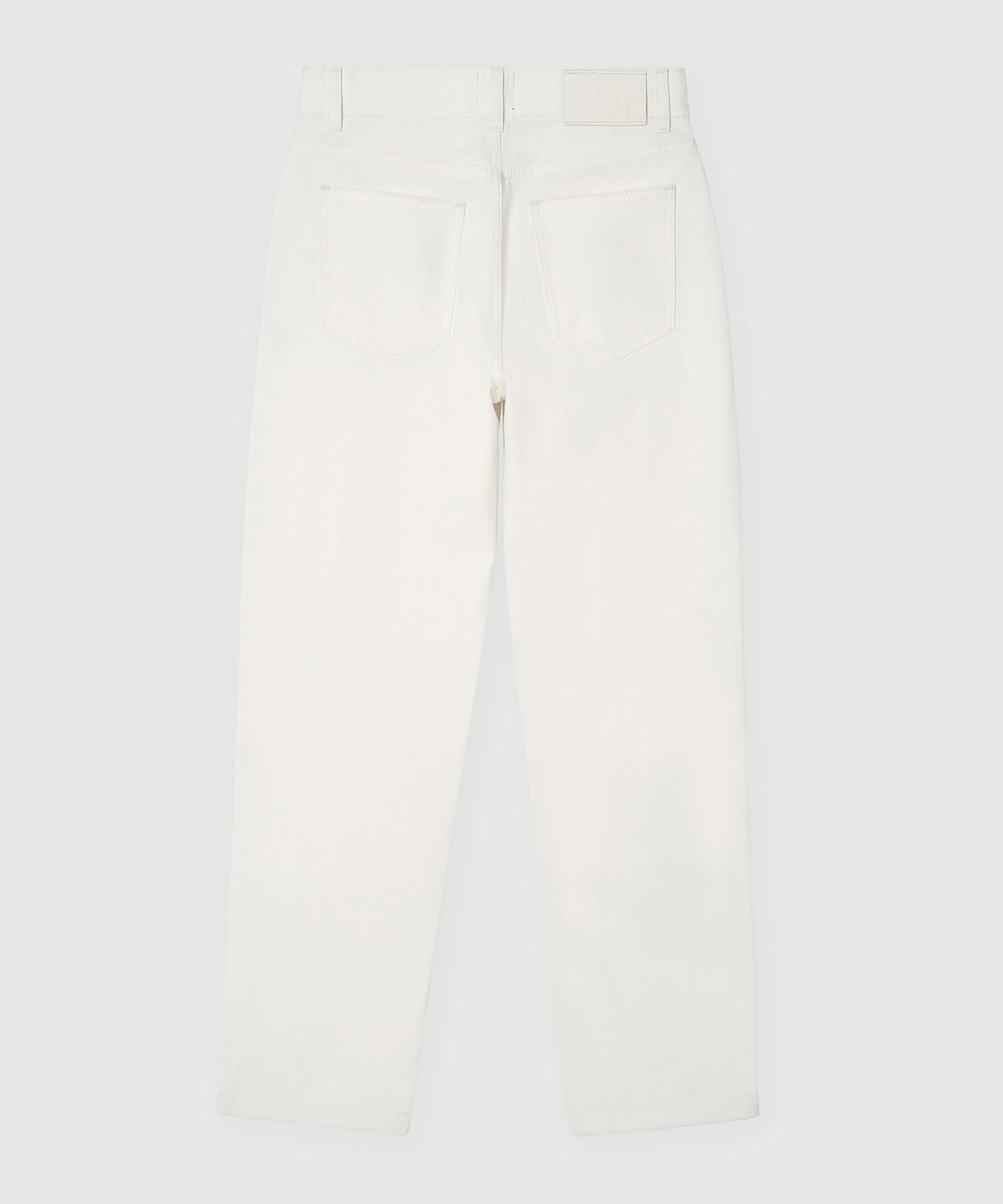 데케트(DECET) Dawn Semi Wide Jeans DCPT002Ivory