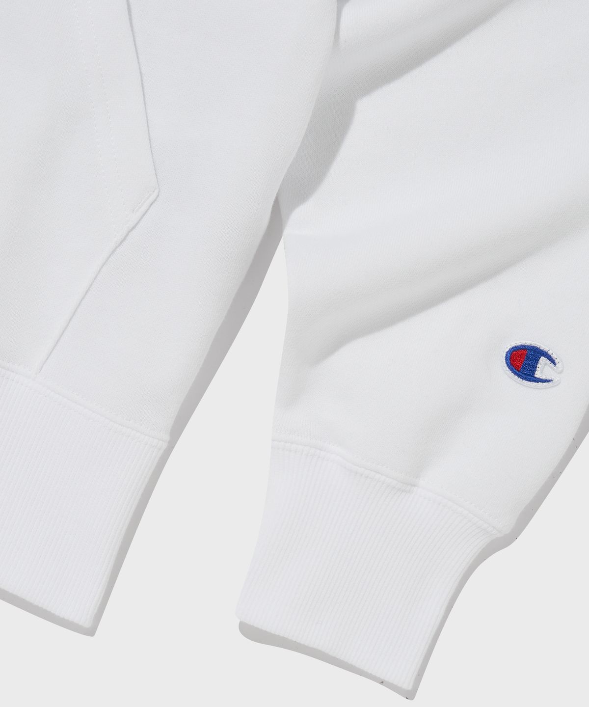 챔피온(CHAMPION) C로고 후드 집업 White