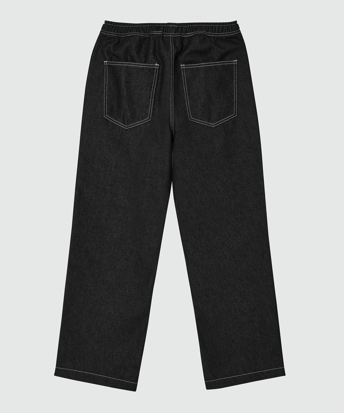데케트(DECET) Comfortable Banding Denim Pants DCPT025CPBlack
