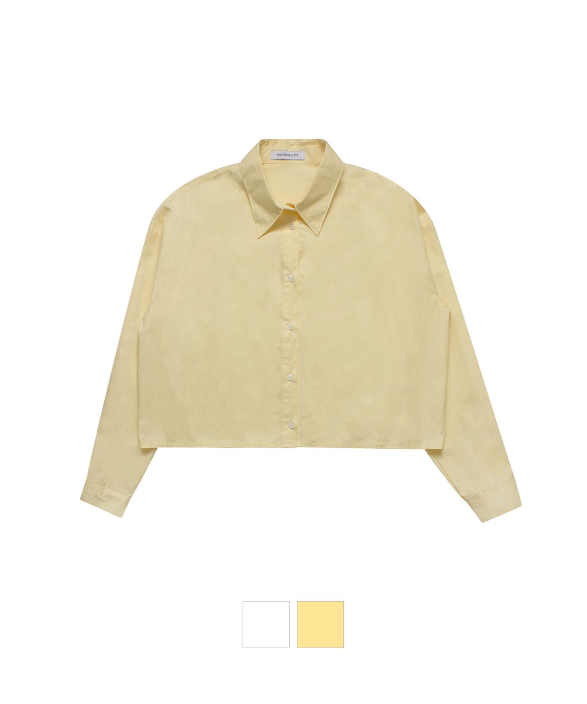 판도라핏(PANDORAFIT) Peony Crop Shirt
