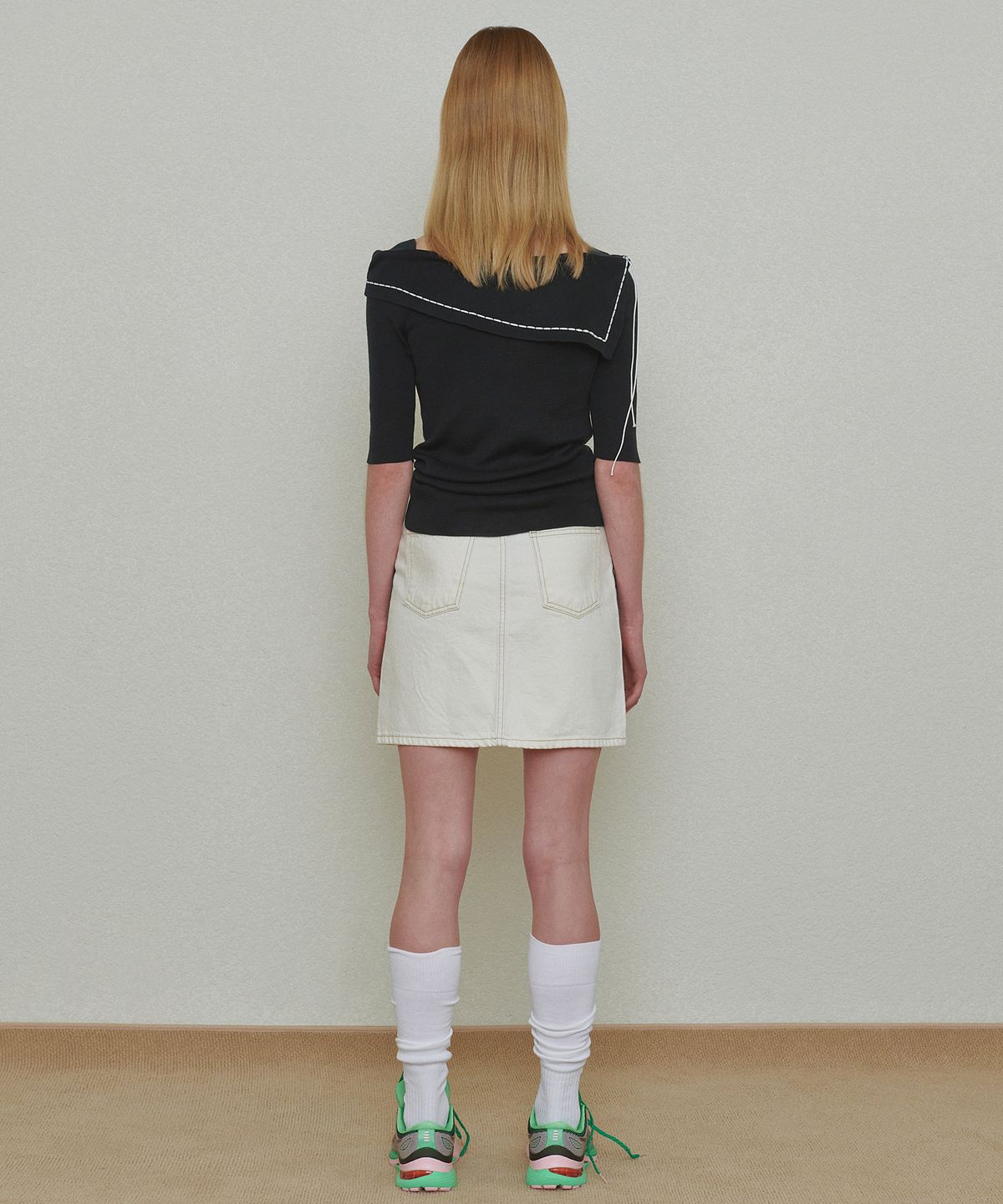 하케쉬(HACKESCH) Didy Skirt_Ivory