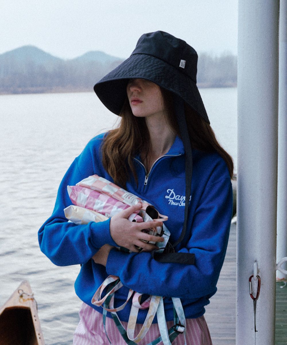 MUSINSA | ROCKFISH WEATHERWEAR WIDE BRIM STRAP BUCKET HAT