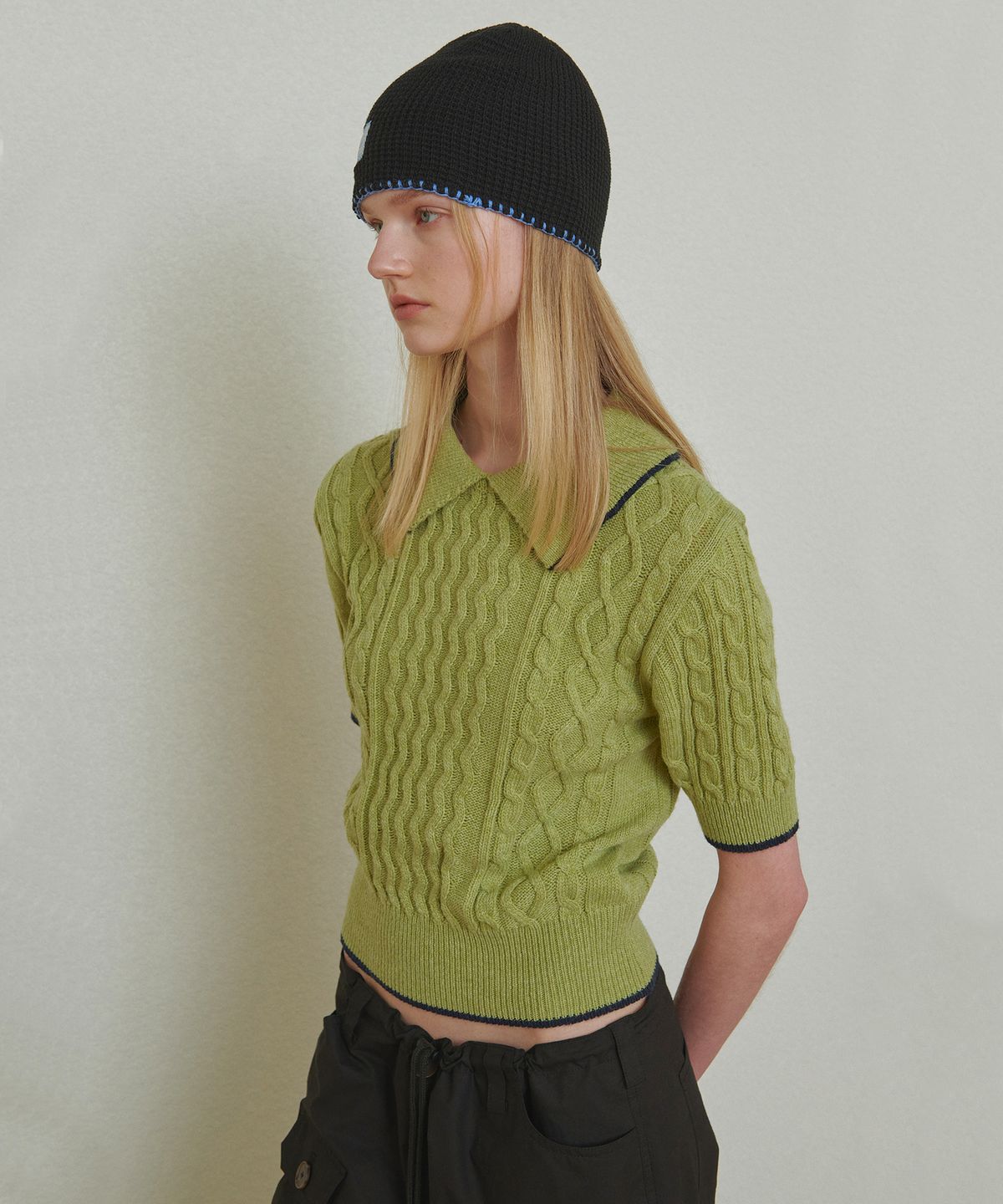 하케쉬(HACKESCH) Amber Knit_Basil
