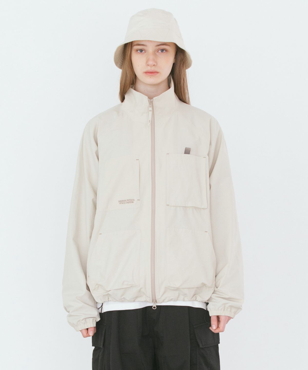 빅유니온(BIG UNION) GORPCORE 2-WAY JACKET / IVORY