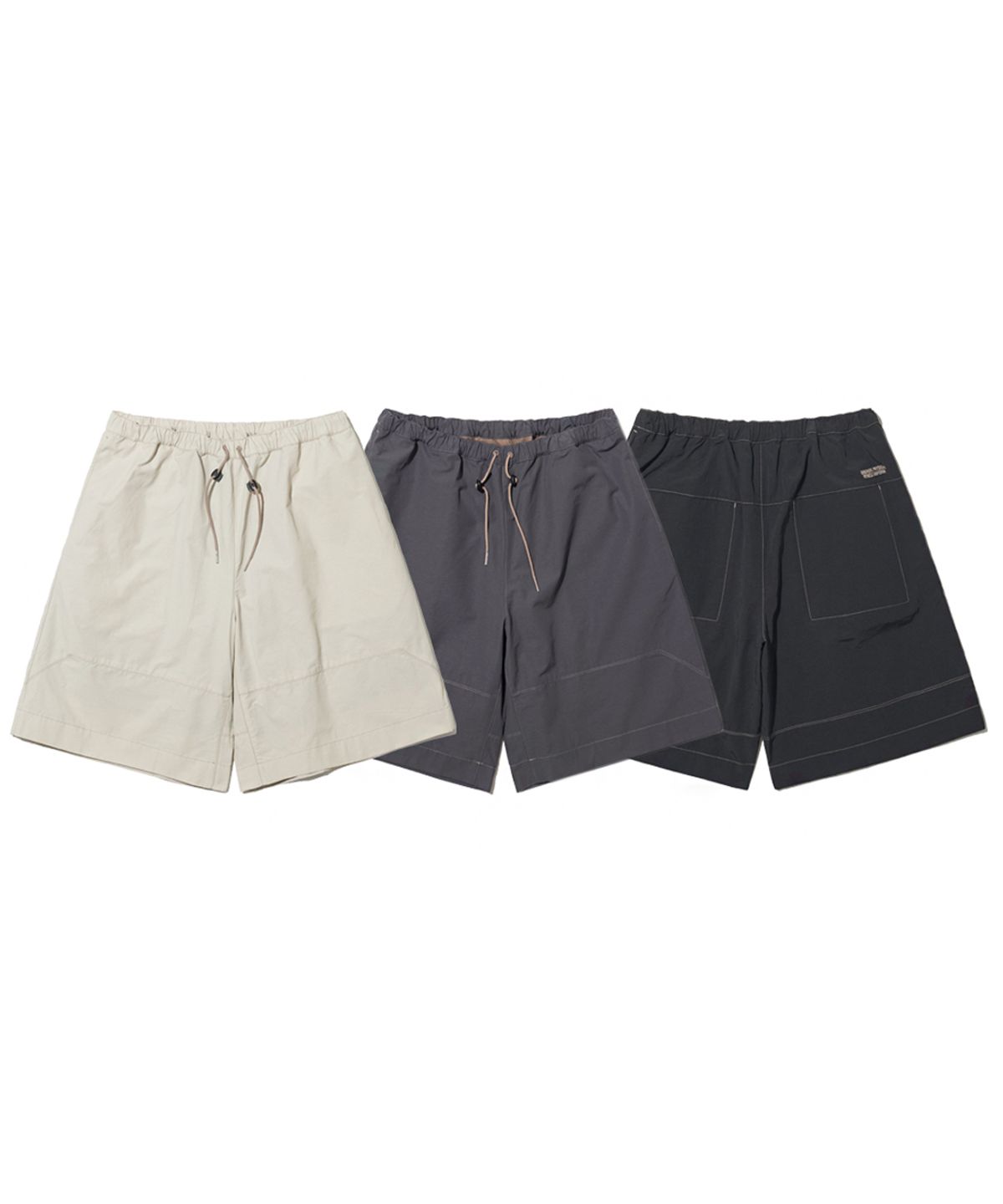 빅유니온(BIG UNION) GORPCORE 2-WAY SHORTS / CHARCOAL