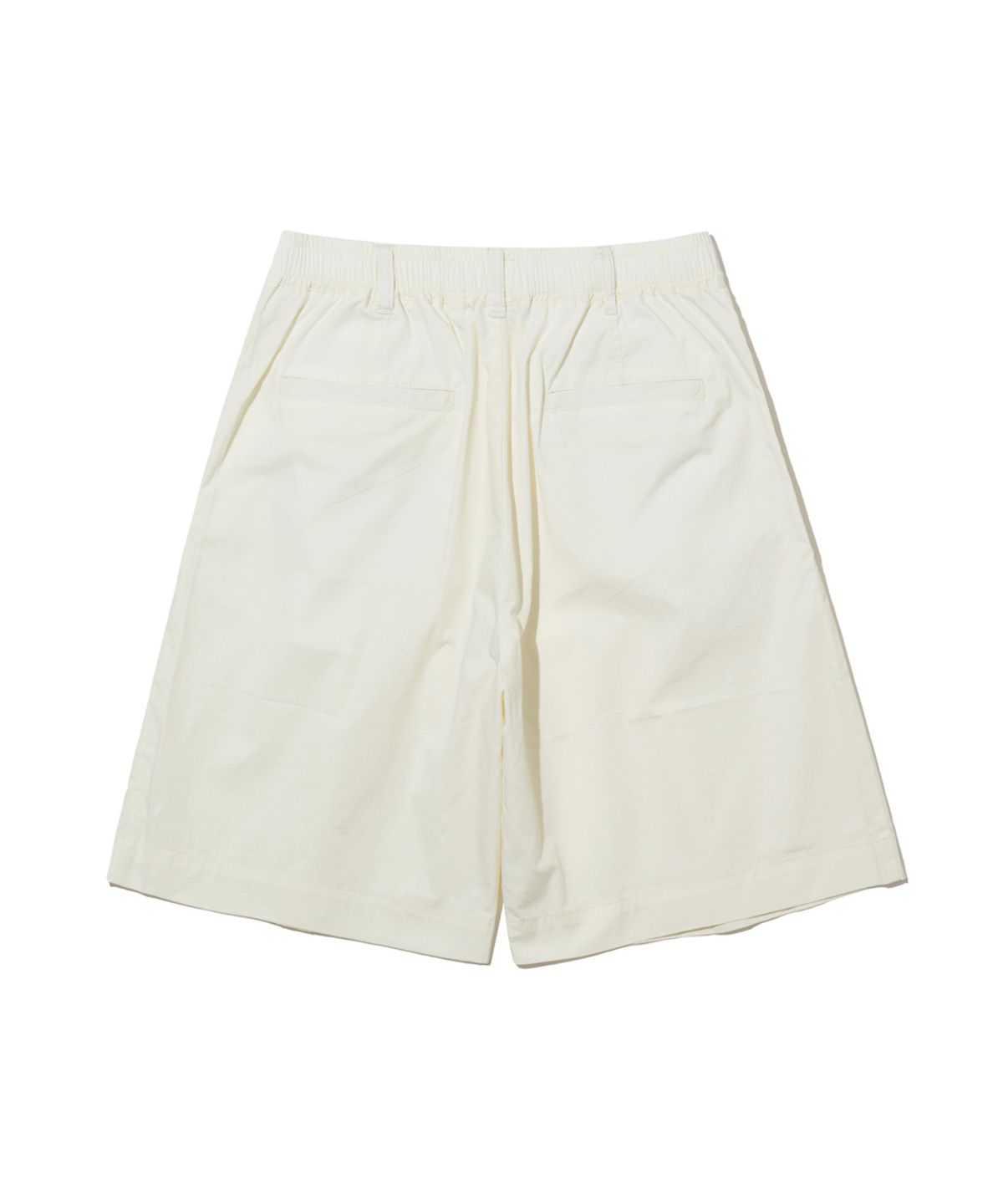 빅유니온(BIG UNION) WIDE PINTUCK SHORTS / IVORY
