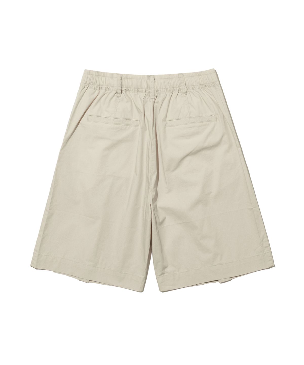 빅유니온(BIG UNION) WIDE PINTUCK SHORTS / BEIGE
