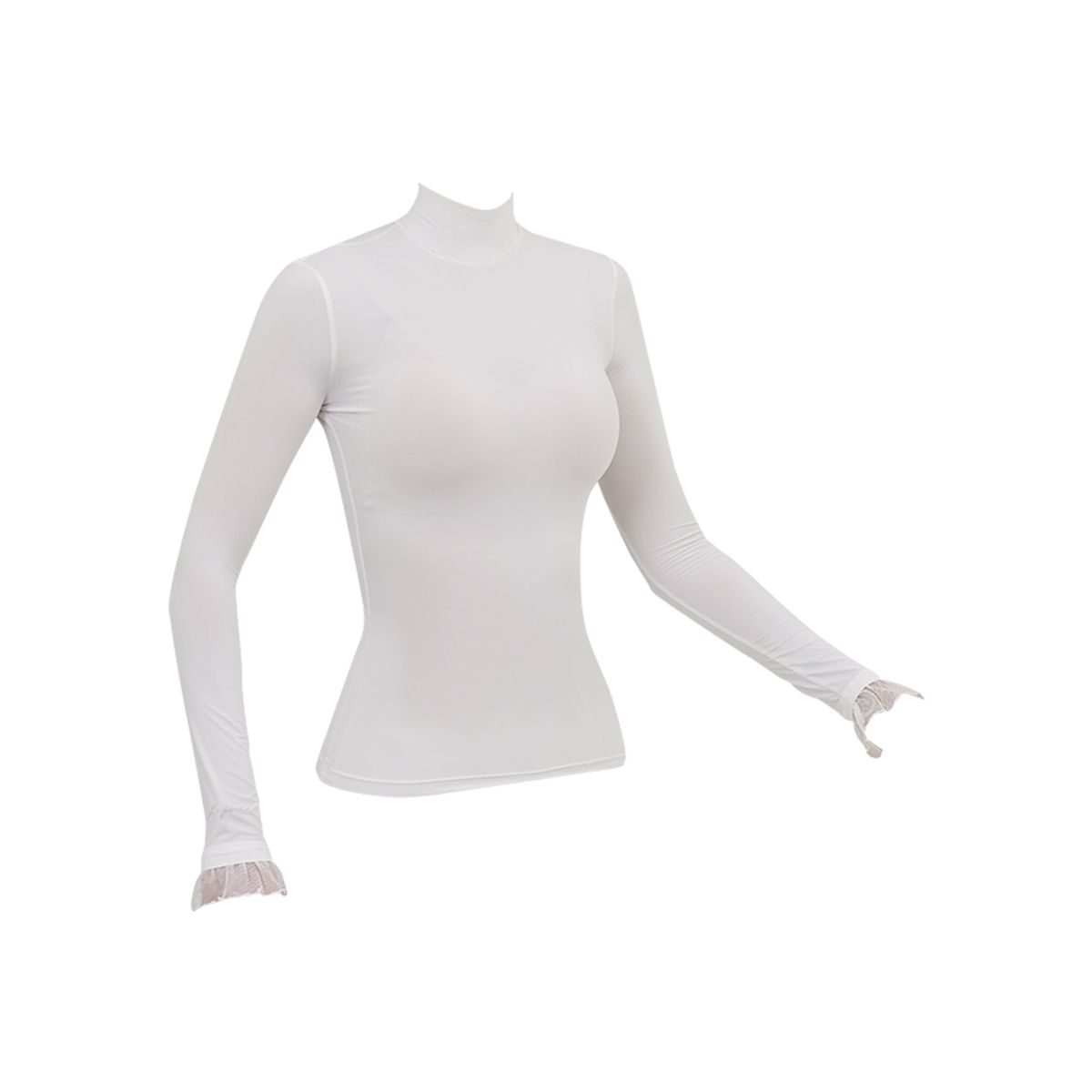 제이제인(J.JANE) 슬림핏 이너 쿨링 티셔츠 (White)
