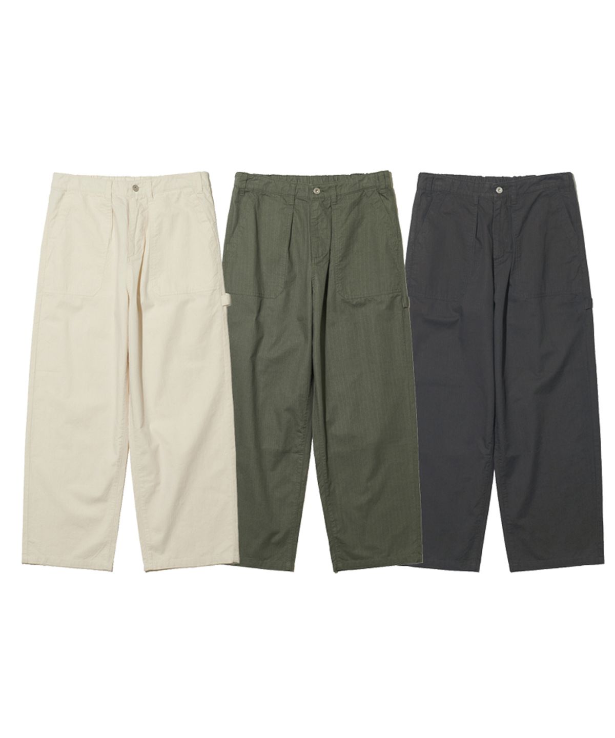 빅유니온(BIG UNION) FATIGUE WELL PANTS / CHARCOAL