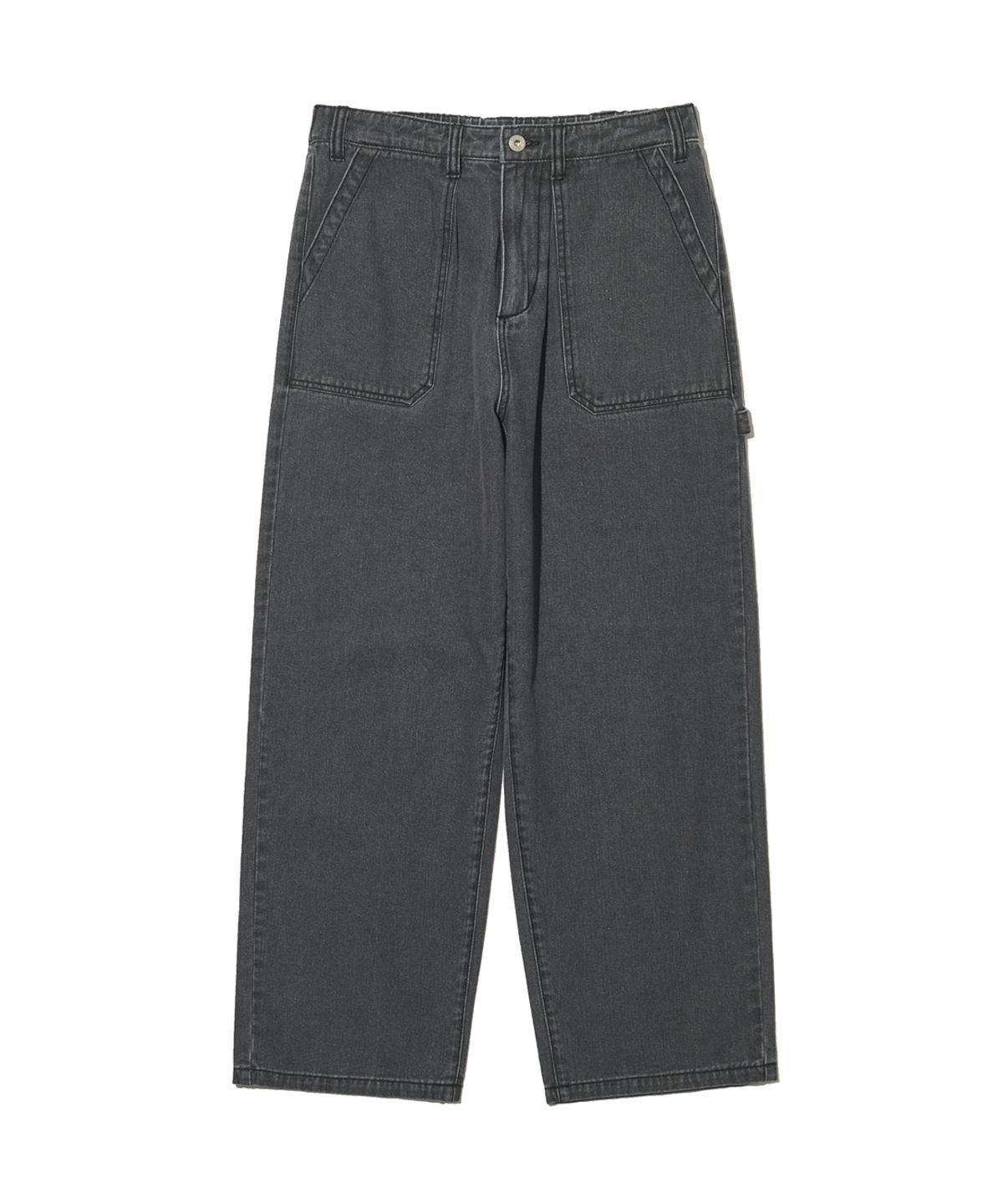 빅유니온(BIG UNION) DENIM FATIGUE WELL PANTS / BLACK DENIM