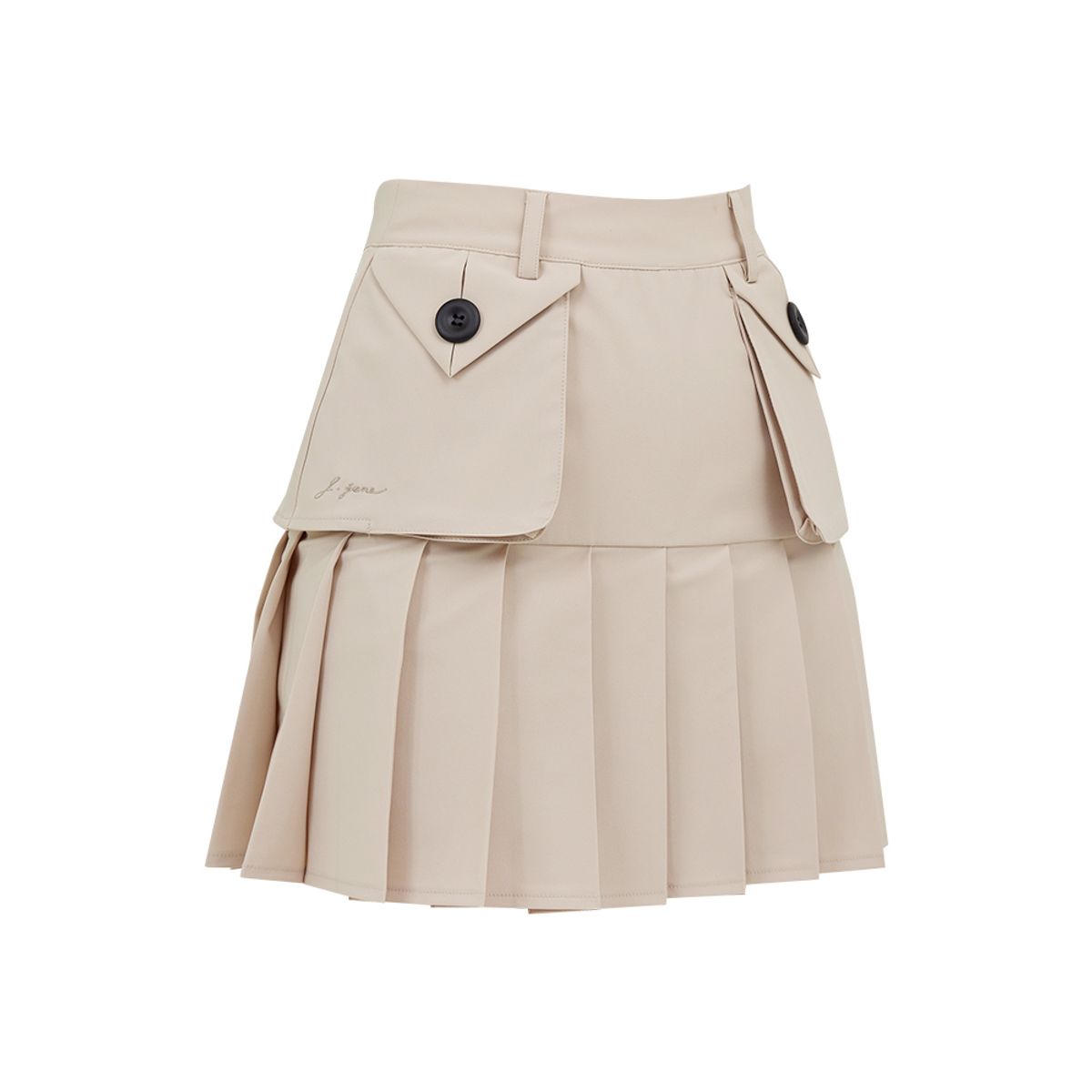 제이제인(J.JANE) 빅 포켓 트렌치 스커트 (Beige)
